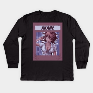 Akane Danganronpa 2 Kids Long Sleeve T-Shirt